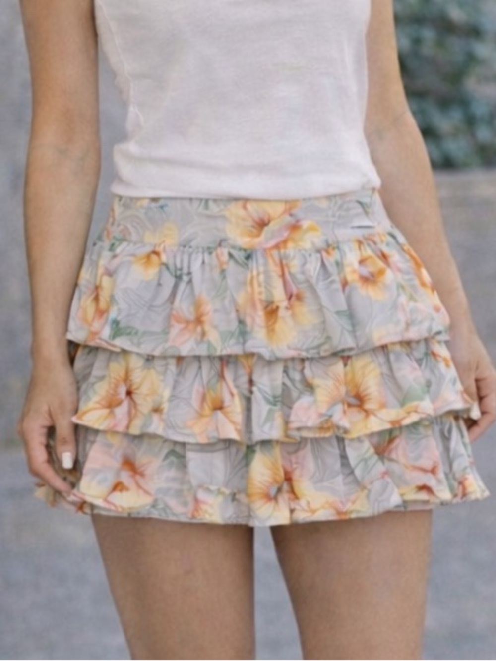 American Eagle Outfitters Vintage Y2K Floral Skirt - Size 12